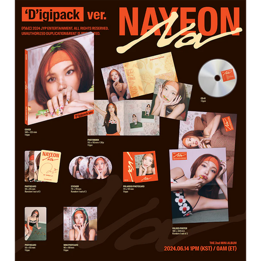 (TWICE) NAYEON - NA (‘D’igipack ver.)