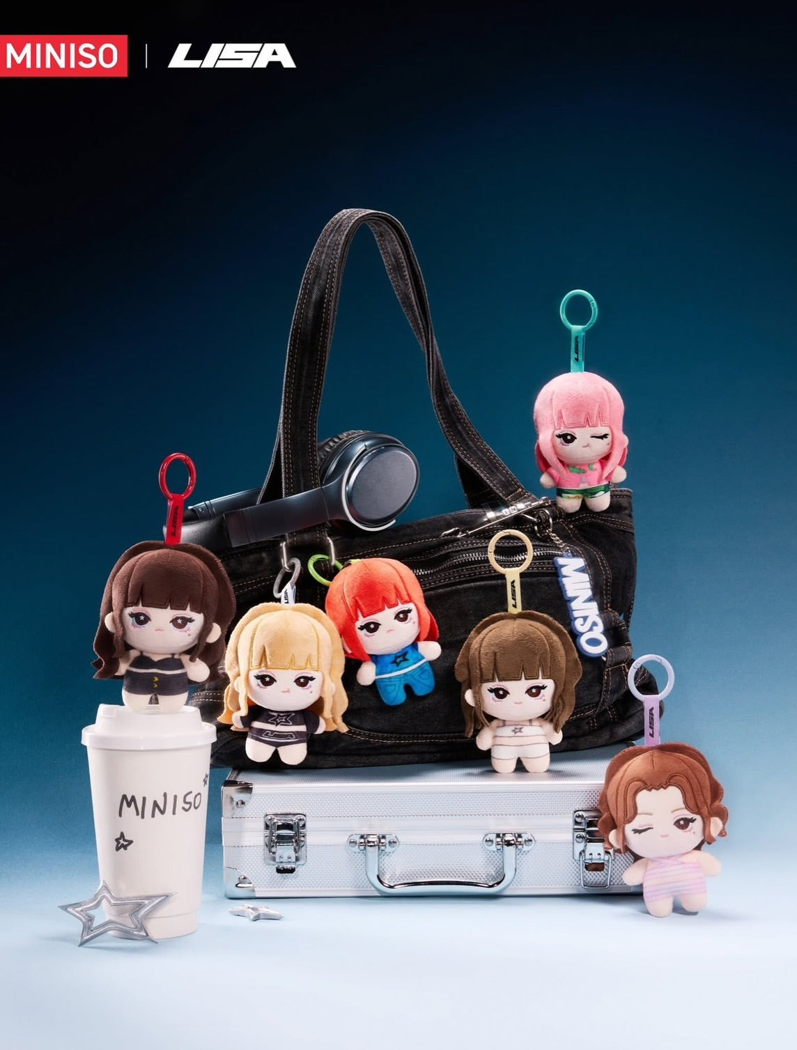 LISA × MINISO - Plush Charm Blind Box