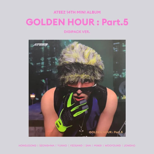 ATEEZ - GOLDEN HOUR: Part.5 (Digipack Ver.) – versión digipack oficial | PopMagic Venezuela