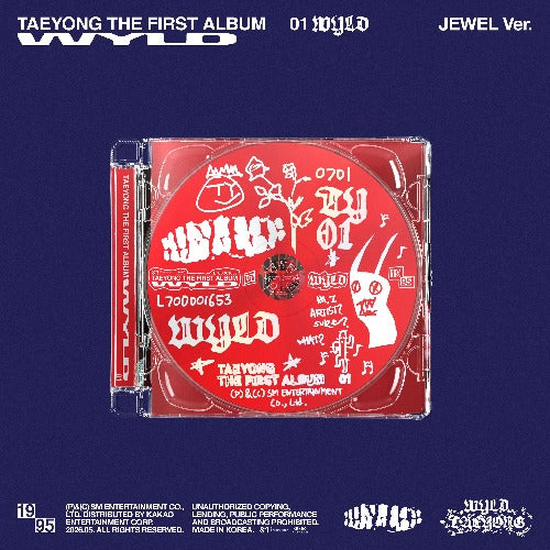 (NCT) TAEYONG - 1st Full Album [WYLD] (Jewel Case Ver.)