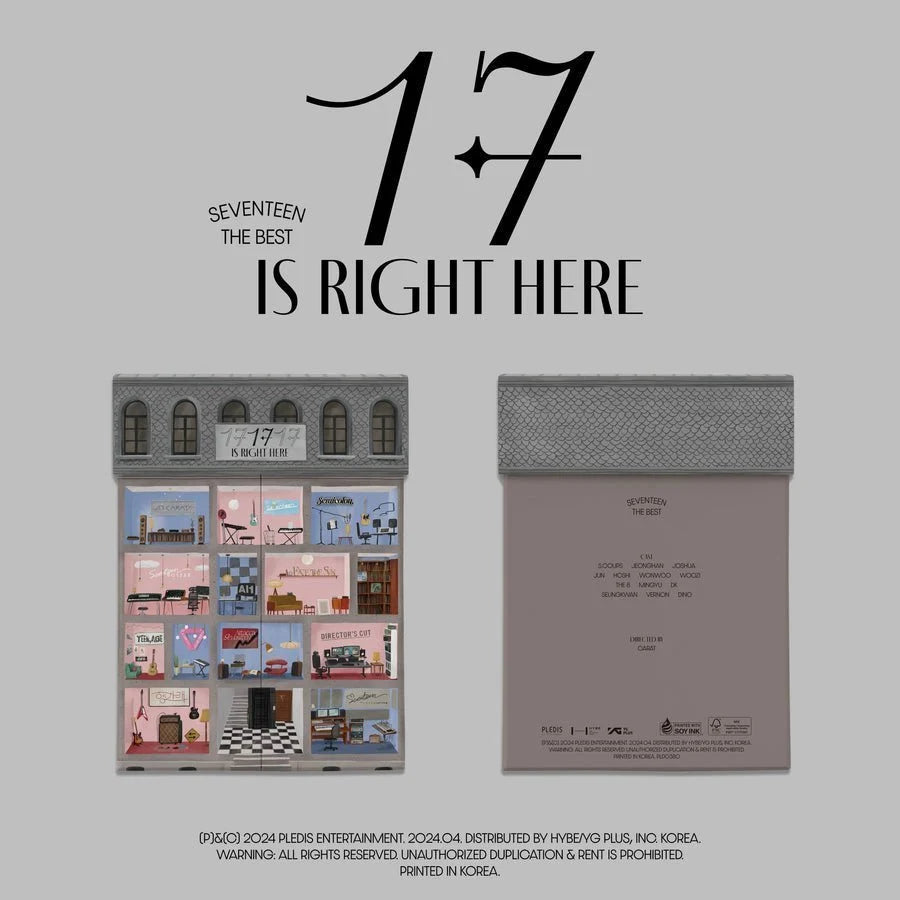 SEVENTEEN - 17 IS RIGHT HERE (Standard Ver.) – álbum oficial | PopMagic Venezuela