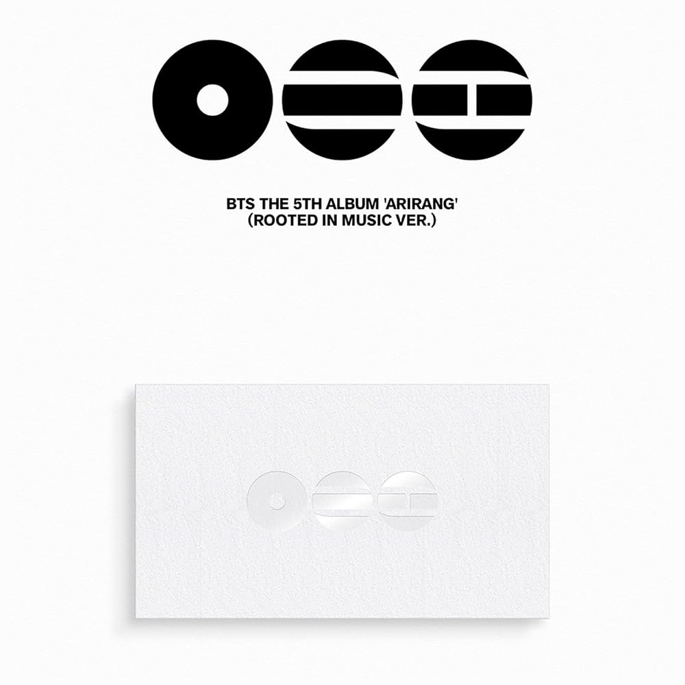 BTS - ARIRANG (Standard Ver.) – Rooted in Music Ver. – álbum oficial | PopMagic Venezuela