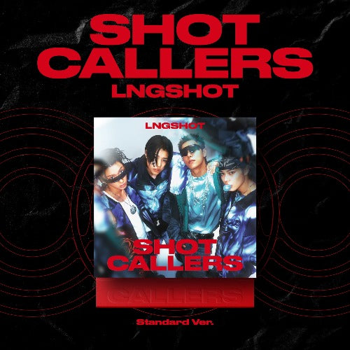 LNGSHOT 1st EP - [SHOT CALLERS] (Standard Ver.)