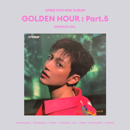 ATEEZ - GOLDEN HOUR: Part.5 (Digipack Ver.) – versión digipack oficial | PopMagic Venezuela