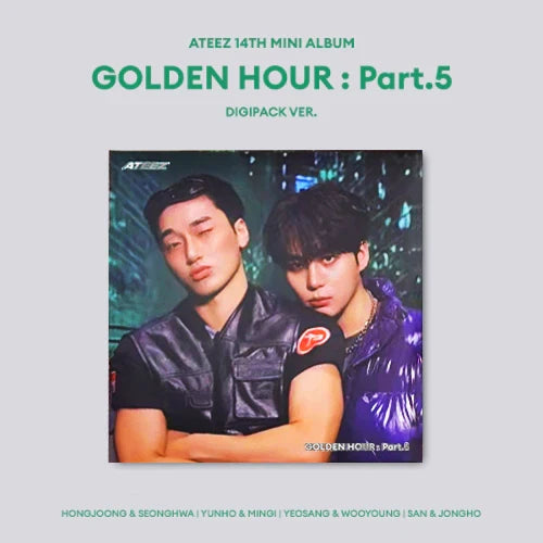 ATEEZ - GOLDEN HOUR: Part.5 (Digipack UNIT Ver.) – versión digipack oficial | PopMagic Venezuela