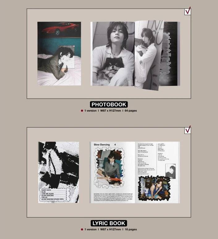(BTS) V - [Layover] (Weverse Albums ver.)
