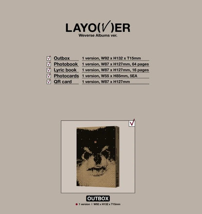 (BTS) V - [Layover] (Weverse Albums ver.)