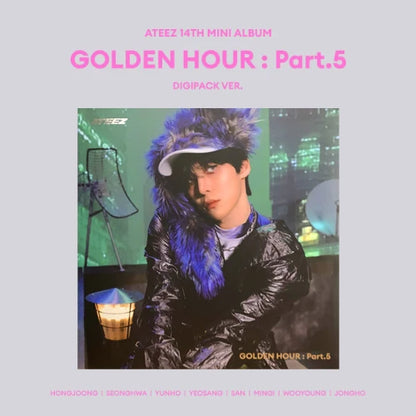 ATEEZ - GOLDEN HOUR: Part.5 (Digipack Ver.) – versión digipack oficial | PopMagic Venezuela