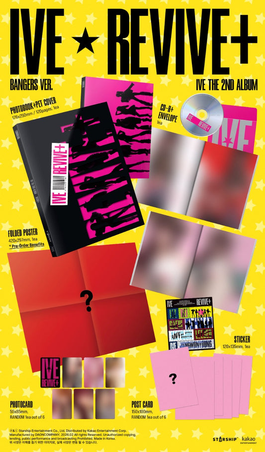 IVE - THE 2ND ALBUM [REVIVE+] (BANGERS ver./ CHALLENGERS ver.)