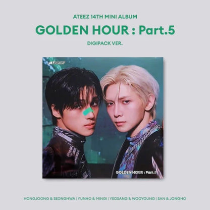 ATEEZ - GOLDEN HOUR: Part.5 (Digipack UNIT Ver.) – versión digipack oficial | PopMagic Venezuela