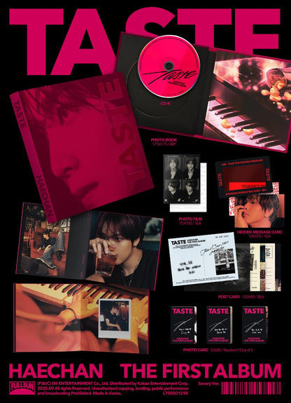 (NCT) HAECHAN – 1st Album [TASTE] (Savory Ver.)