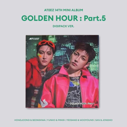 ATEEZ - GOLDEN HOUR: Part.5 (Digipack UNIT Ver.) – versión digipack oficial | PopMagic Venezuela
