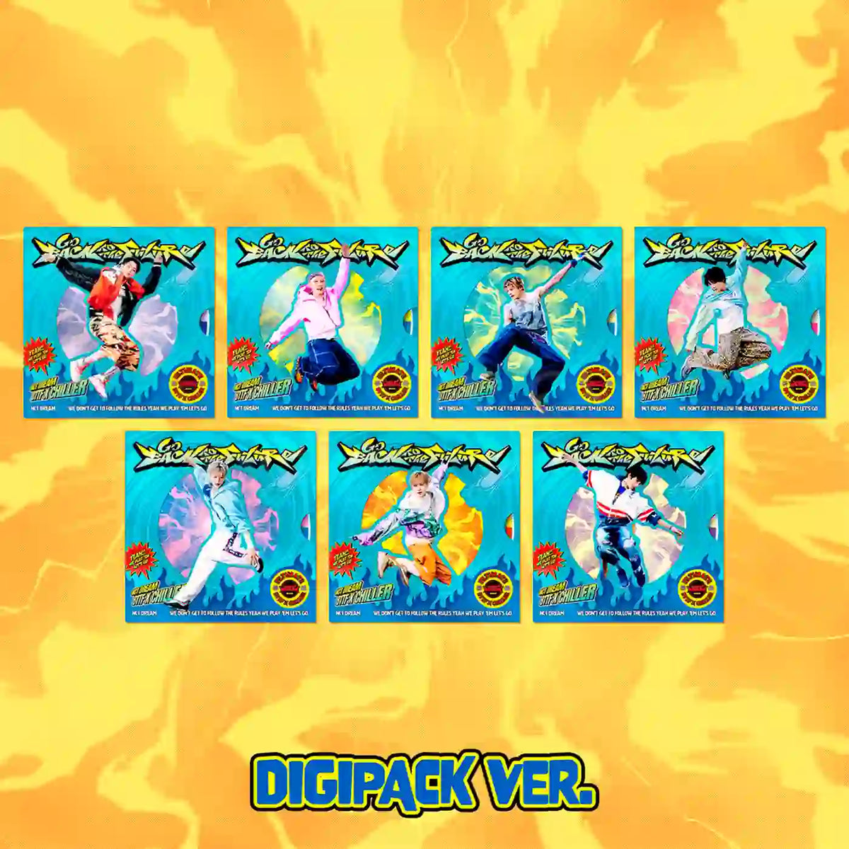 NCT DREAM - Go Back To The Future (Digipack Ver.) – versión digipack oficial | PopMagic Venezuela