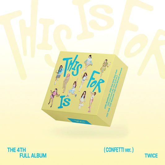 TWICE - THIS IS FOR (Confetti Ver.) – álbum oficial | PopMagic Venezuela