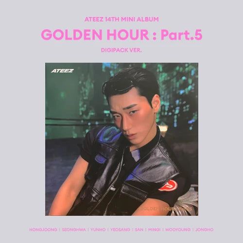 ATEEZ - GOLDEN HOUR: Part.5 (Digipack Ver.) – versión digipack oficial | PopMagic Venezuela