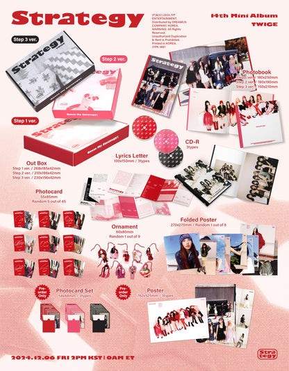 TWICE - 14th Mini Album [STRATEGY]
