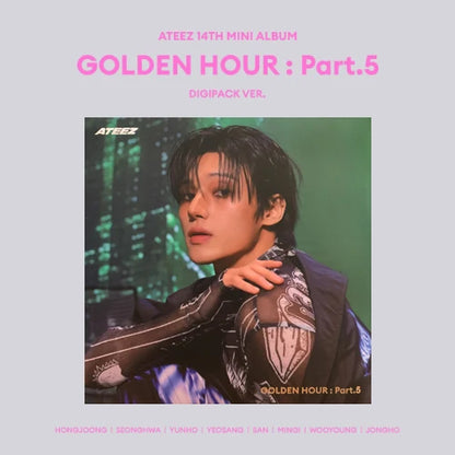 ATEEZ - GOLDEN HOUR: Part.5 (Digipack Ver.) – versión digipack oficial | PopMagic Venezuela
