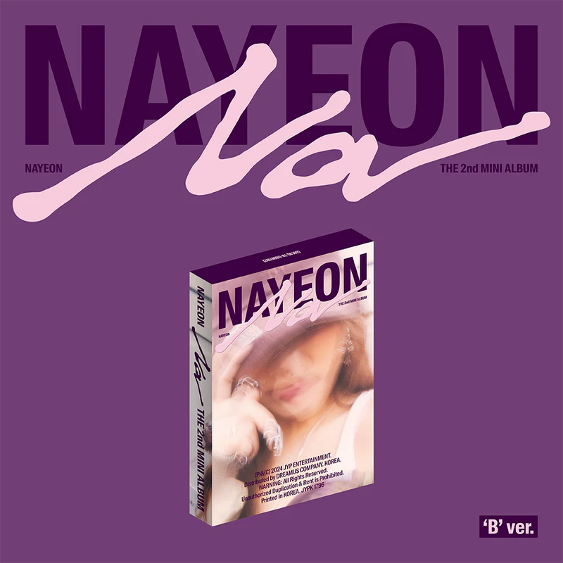 (TWICE) NAYEON 2nd Mini Album [NA] ('A' Ver. / 'B' Ver. / 'C' Ver.)