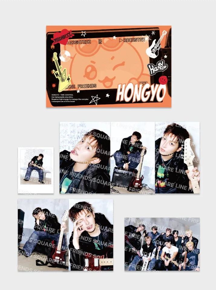 ATEEZ - Mighteez Rock The Stage Pop Up Official Md Photo Pack – HONGYO – merch oficial oficial | PopMagic Venezuela