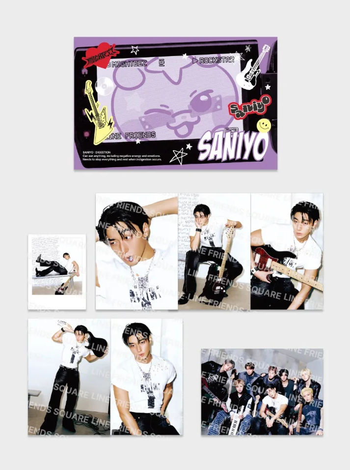 ATEEZ - Mighteez Rock The Stage Pop Up Official Md Photo Pack – SANIYO – merch oficial oficial | PopMagic Venezuela