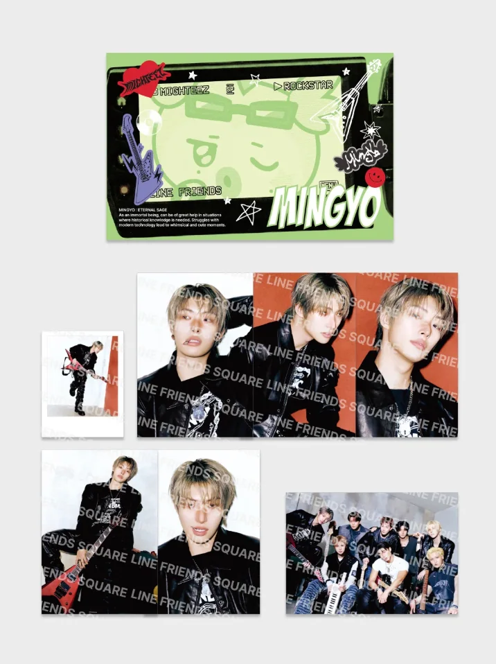 ATEEZ - Mighteez Rock The Stage Pop Up Official Md Photo Pack – MINGYO – merch oficial oficial | PopMagic Venezuela