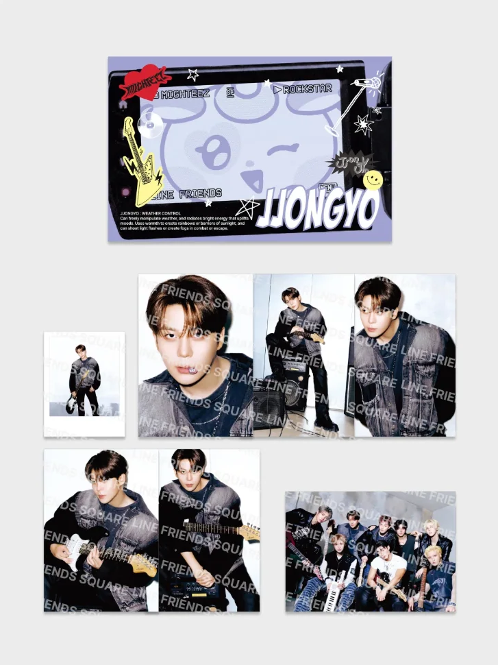 ATEEZ - Mighteez Rock The Stage Pop Up Official Md Photo Pack – JJONGYO – merch oficial oficial | PopMagic Venezuela