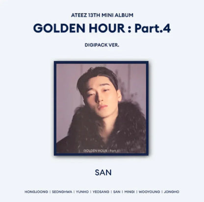 ATEEZ - GOLDEN HOUR : Part.4 (DIGIPACK VER.)