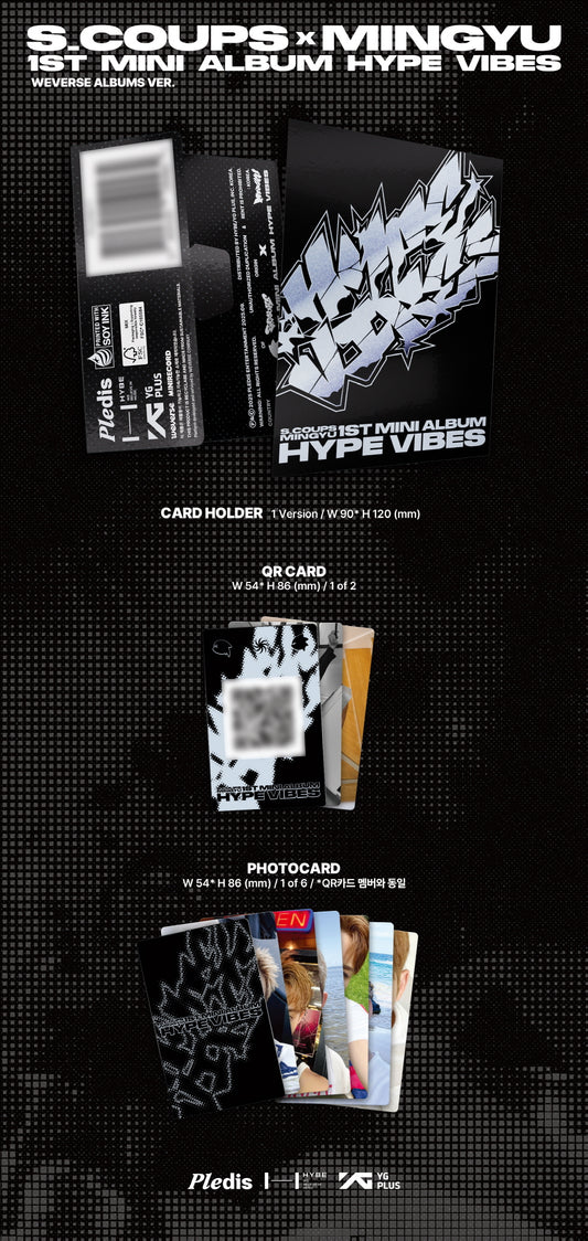 S.COUPS X MINGYU - 1st Mini Album [HYPE VIBES] (Weverse Albums ver.)