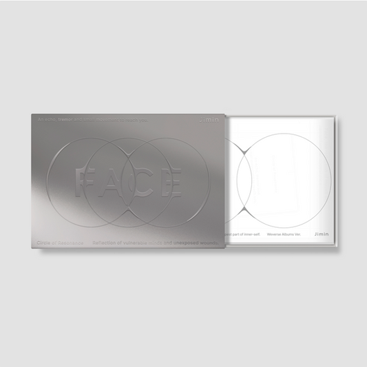 Jimin (BTS) - Face (Weverse Album Ver.) – versión Weverse Albums oficial | PopMagic Venezuela