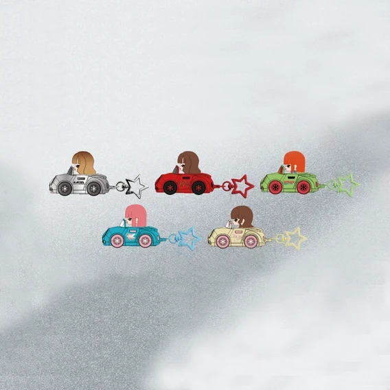 LISA × MINISO - EDC Fidget Keychain Blind Box