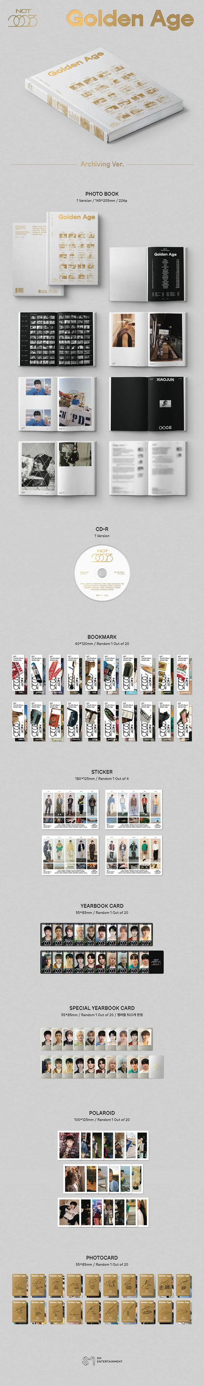 NCT - 4th album [Golden Age] (Archiving Ver.)