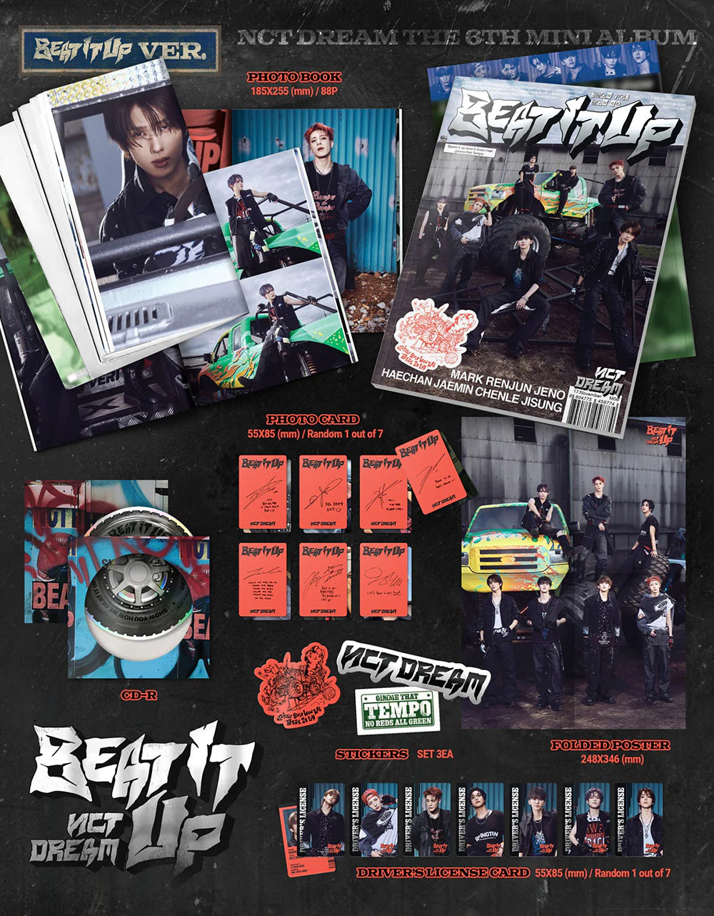 NCT DREAM – 6th Mini Album [Beat It Up] (Beat It Up Ver.)