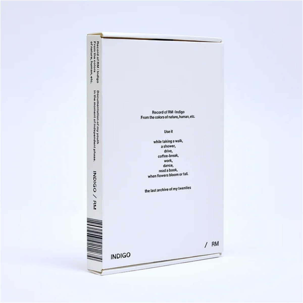 RM (BTS) - [Indigo] (Book Edition) – álbum oficial | PopMagic Venezuela