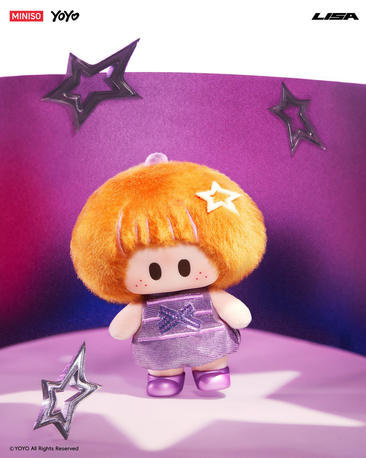 LISA × MINISO - YOYO×LISA Vinyl Plush Blind Box