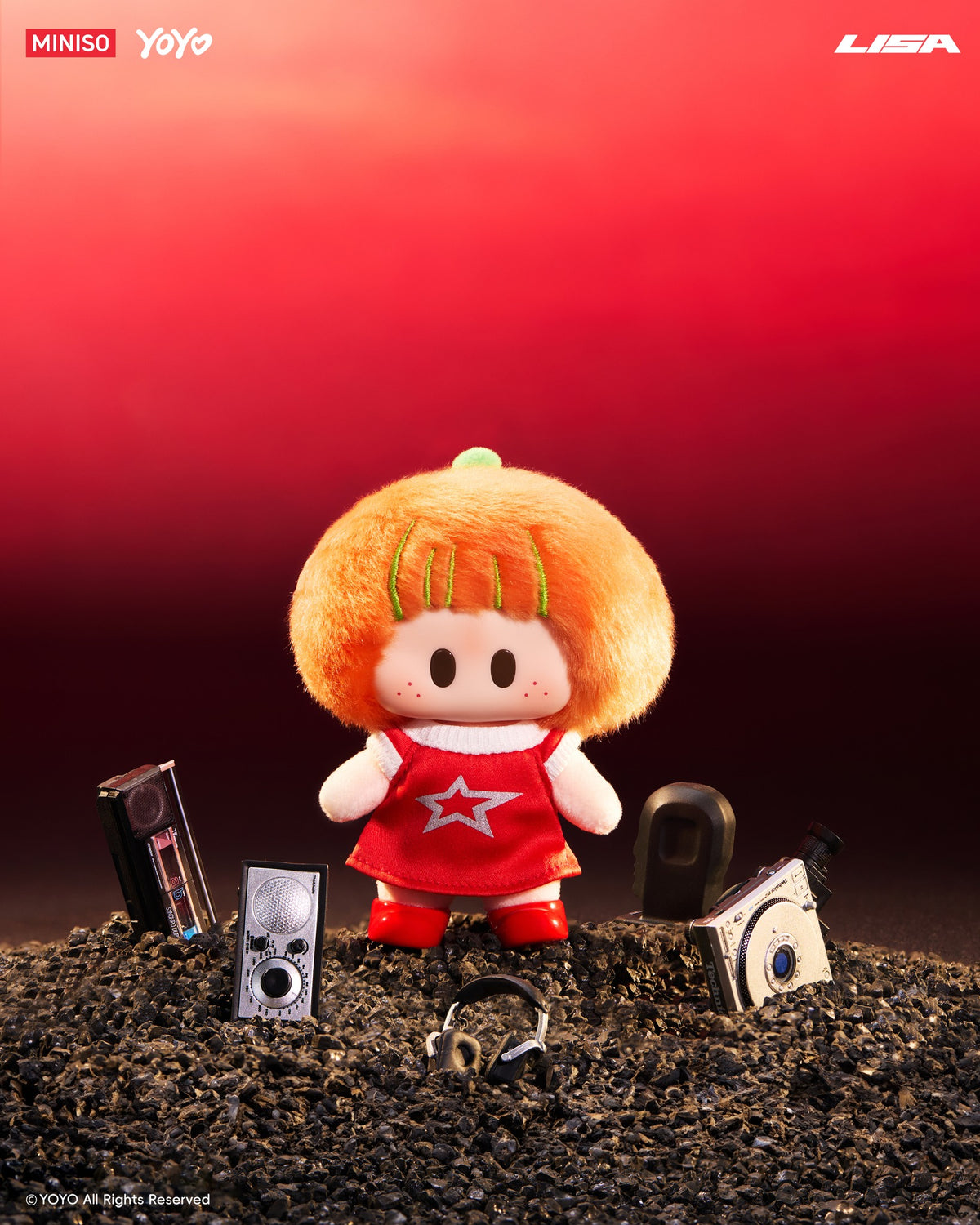 LISA × MINISO - YOYO×LISA Vinyl Plush Blind Box
