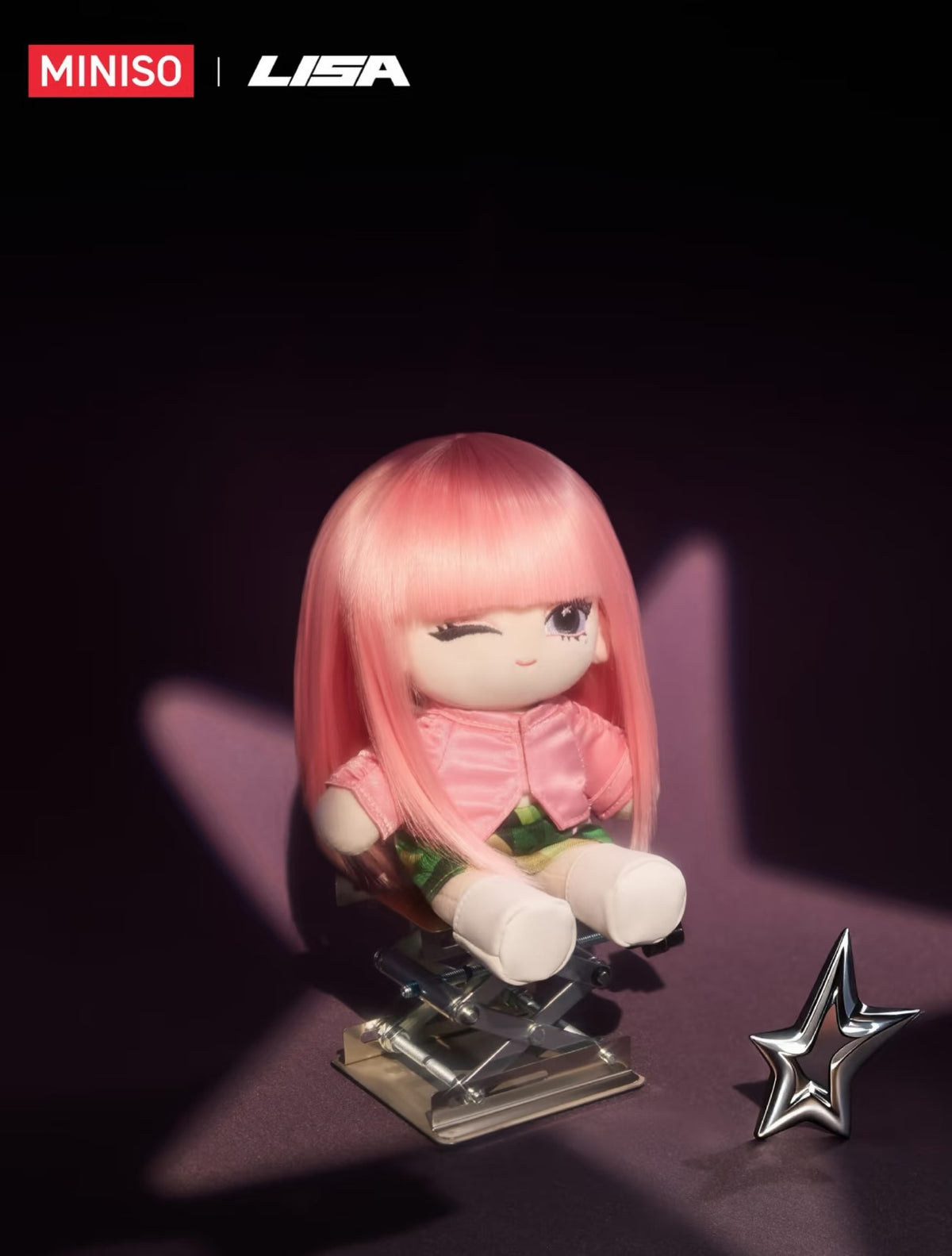 LISA × MINISO - Cotton Doll