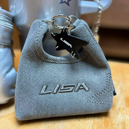 LISA × MINISO - Denim Earphone Case