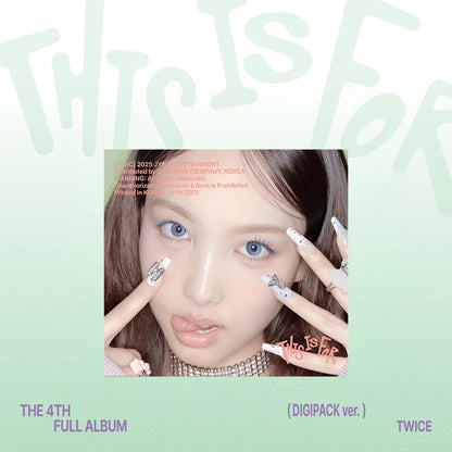 TWICE – 4th Album [THIS IS FOR] (DIGIPACK ver.)