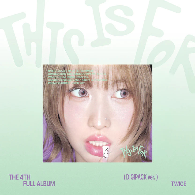 TWICE – 4th Album [THIS IS FOR] (DIGIPACK ver.)