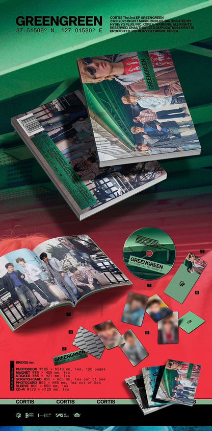[WEVERSE POB] CORTIS - The 2nd EP [GREENGREEN]