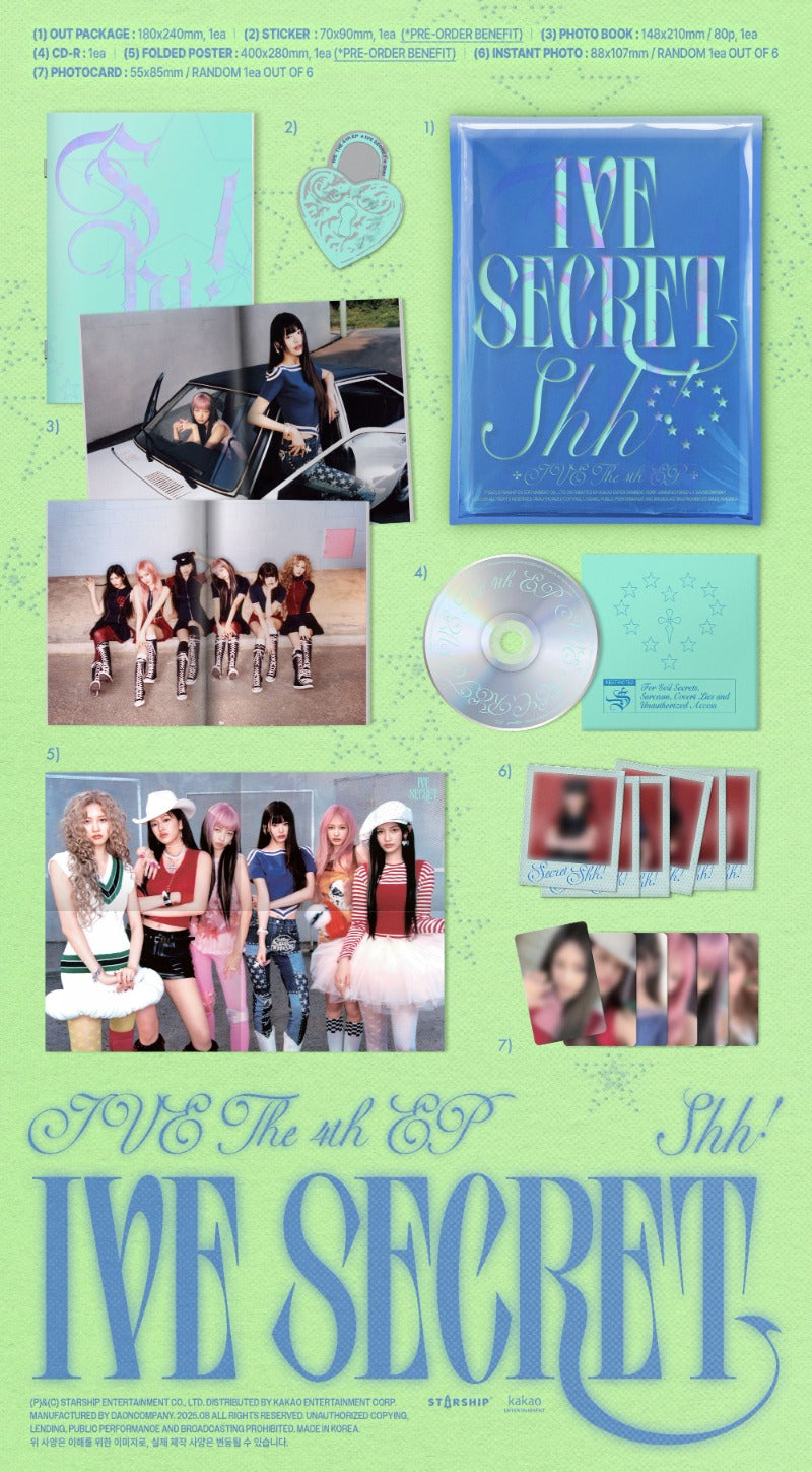IVE - THE 4th EP [IVE SECRET]