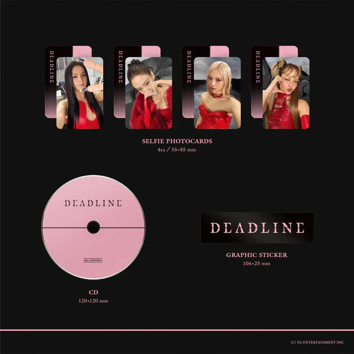 BLACKPINK - DEADLINE (BLACK Ver. / PINK Ver.)