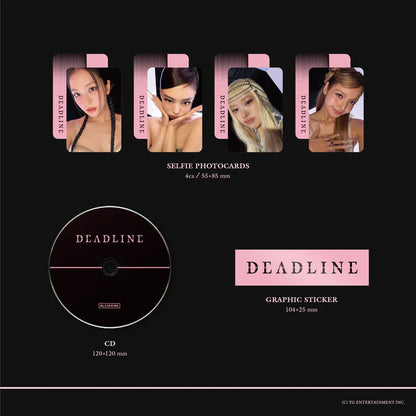 BLACKPINK - DEADLINE (BLACK Ver. / PINK Ver.)