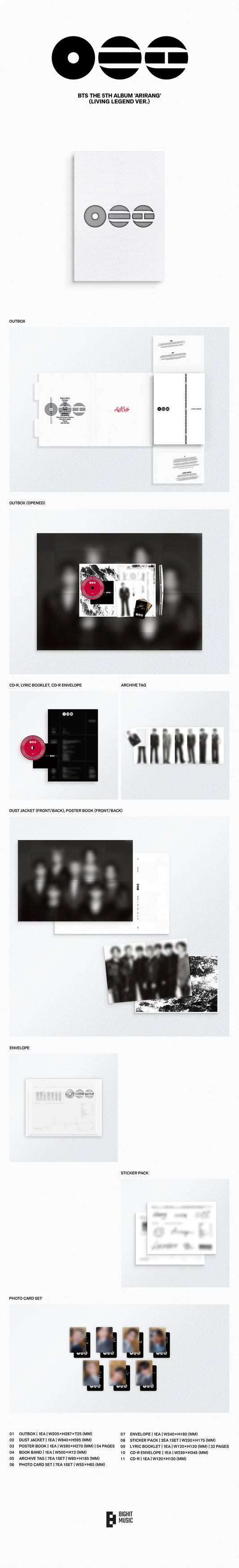 BTS - The 5th Album [ARIRANG]