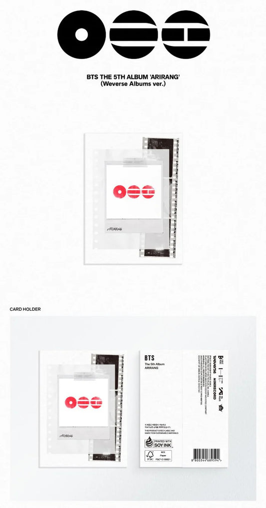 BTS - The 5th Album [ARIRANG] (Weverse Albums ver.)