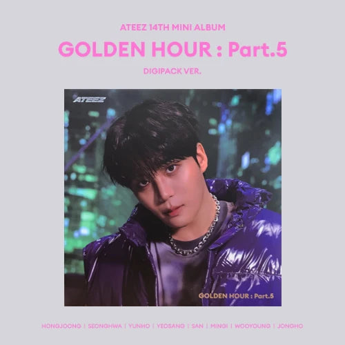 ATEEZ - GOLDEN HOUR: Part.5 (Digipack Ver.) – versión digipack oficial | PopMagic Venezuela
