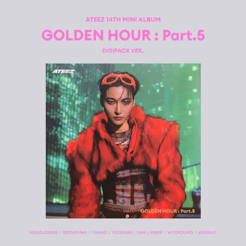 ATEEZ - GOLDEN HOUR: Part.5 (Digipack Ver.) – versión digipack oficial | PopMagic Venezuela