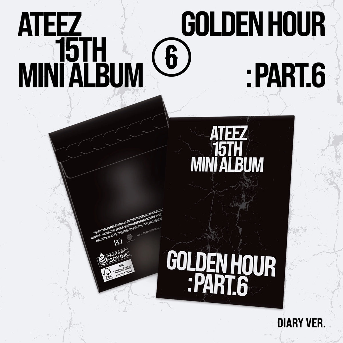 ATEEZ – GOLDEN HOUR : Part.6 (POCAALBUM Ver.) – versión POCA album oficial | PopMagic Venezuela