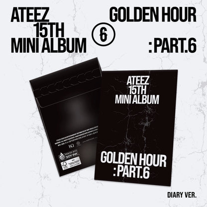 ATEEZ – GOLDEN HOUR : Part.6 (POCAALBUM Ver.) – versión POCA album oficial | PopMagic Venezuela