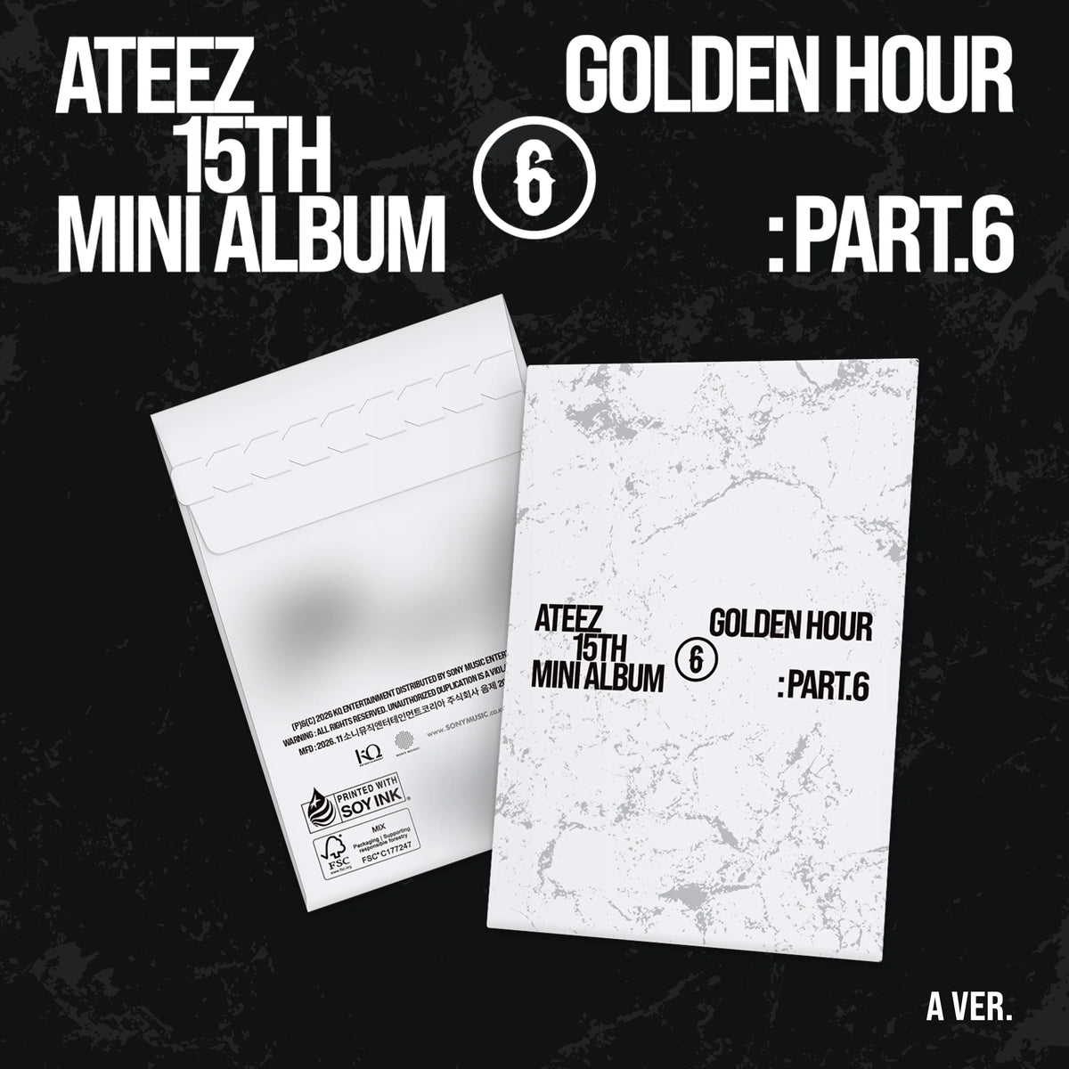 ATEEZ – GOLDEN HOUR : Part.6 (POCAALBUM Ver.) – versión POCA album oficial | PopMagic Venezuela